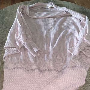 Over the shoulder sweater shirt